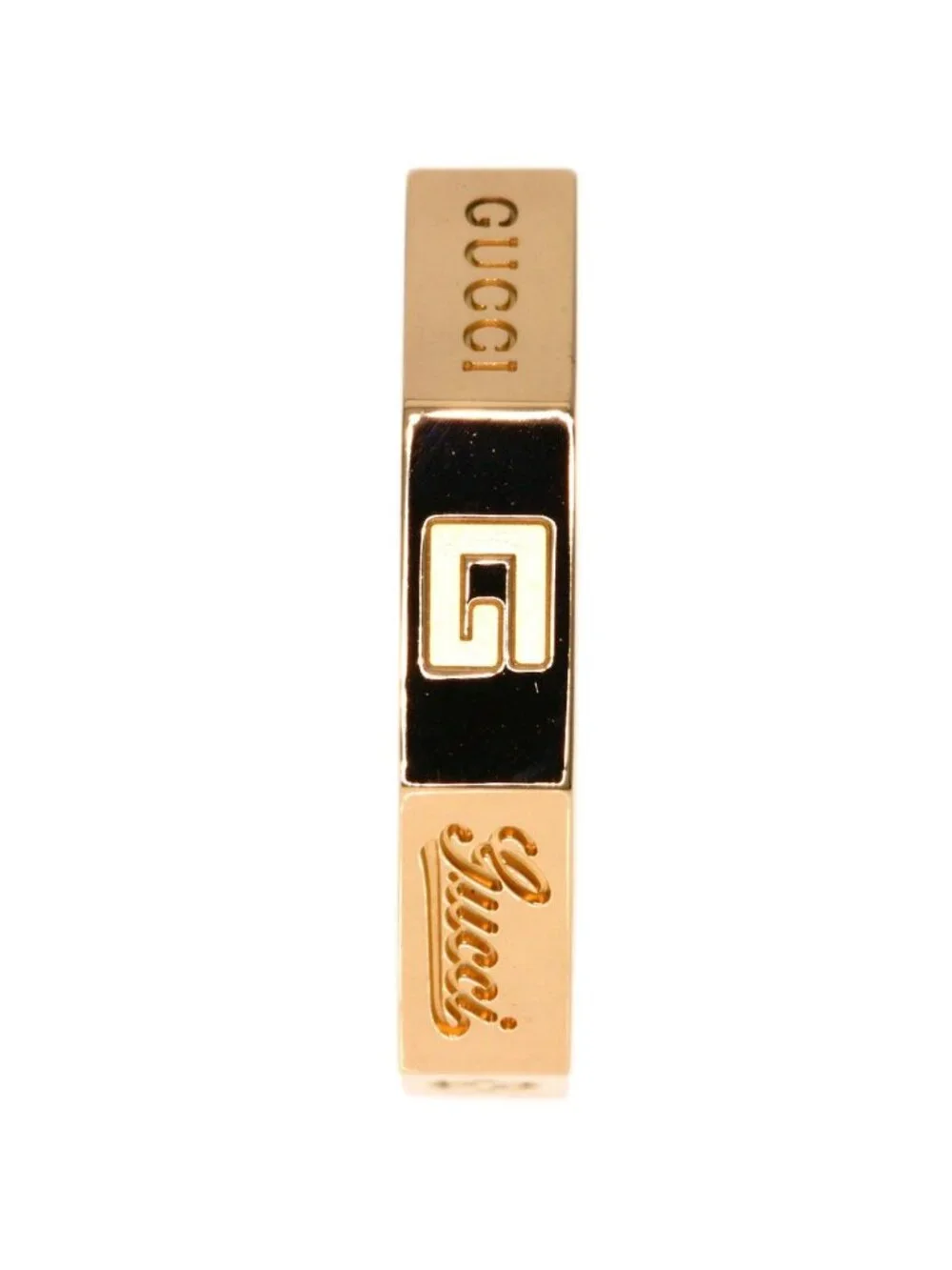 Gucci Octagon Ring 18k Pink Gold - Picture 4 of 10